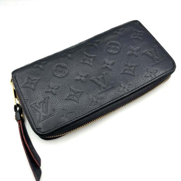 Louis Vuitton Monogram Empreinte M62121 Zippy Wallet in Marine Rouge - Picture 2 of 11